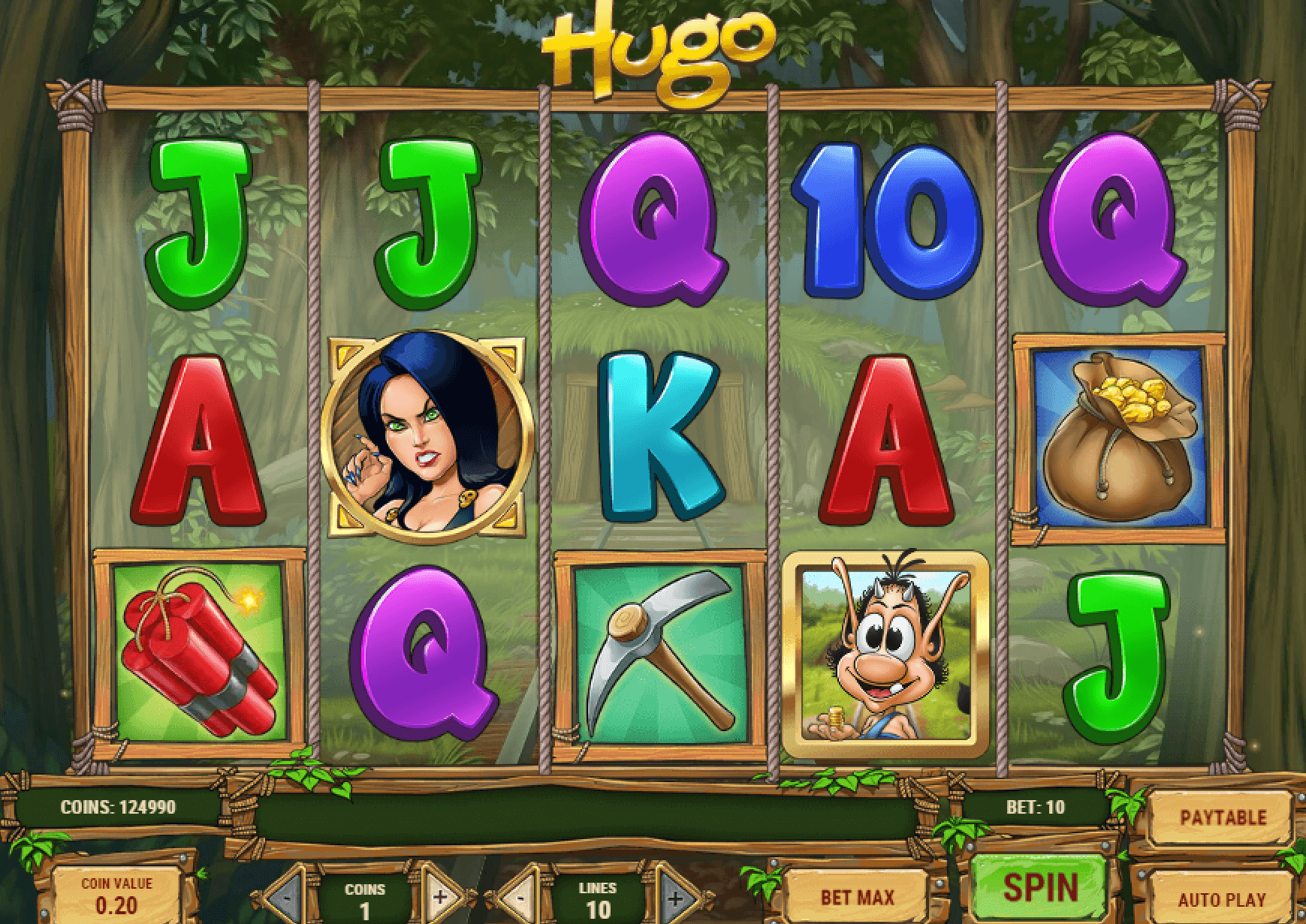 hugo casino online